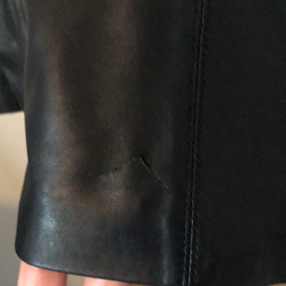 Cole Haan Genuine Leather Jacket - Picture 4 of 7